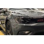 Space Grey Vinyl High Gloss Car Wrap Film 60µm grime resistant for sale