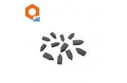 China K10/K20 Tungsten Carbide Brazed Tips For Cutting Hard Steel supplier