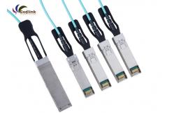 China QSFP-4X10G-AOC1M 40Gb/S Active Fiber Cable supplier