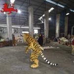 Customized Infrared Sensor Realistic Tiger Costume Suit  For Theme Party Hire for sale