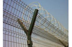 China HGMT 900mm Coil Razor Blade Fencing Wire For Protection supplier