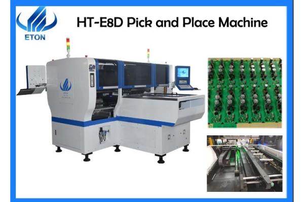 HT-E8D Magnetic Levitation 90000cph Pick And Place Machine