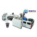 PET Cup Body Sheet Extrusion Line Plastic Extruder 800-1300kg/h for sale