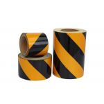 Slant Color Warning Reflective Tape Stong Adhesive Waterproof for sale