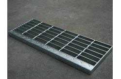 China Black Hot Dip Galvanized Grating Industrial Serrated Galvanized Grating 25x3 supplier