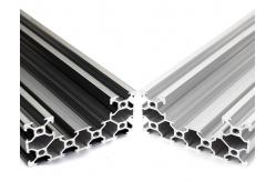 China 40x40 Industrial Aluminium Frame Material Brackets T Track V Slot Extrusion Aluminium Profile supplier