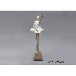 Angle Design Custom Trophy Cup Resin Material 35cm Height With Long Lifespan