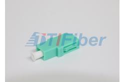 China LC / PC Multi mode FTTH Network Fiber Optic Adapter Low Insertion Loss supplier