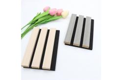 China PET WPC Acoustic Wall Panels Board With Flame Retardant Insulation supplier