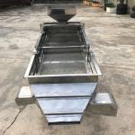 Automatic Linear Vibrating Screen Linear Vibrating Sieve Grading Machine For Coffee Beans for sale