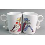 Sublimation New Lover's white mug for sale