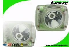 China Lightweight 13000 Lux Rechargeable Miners Cap Lamp Waterproof IP68 With USB Charger supplier