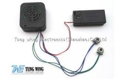 China Square Recording Baby Sound Module ABS With Speaker Cell Box supplier