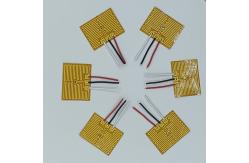 China 24×45mm Polyimide Heat Film , Flexible Heating Element With Special Shape supplier