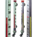 Stainless steel and ABS plastic Magnetic flap level gauge indicator ( UHZ type) for sale