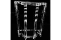 China Customized Fused Quartz Wafer Boat for Solar Panel Manufacturing supplier