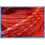 Electro Galvanized Wire For Bto-22 Welded Flat Razor Wire Mesh