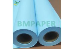 China 80gsm Large Format High Stiffness Blueprint Plotter Paper Rolls supplier