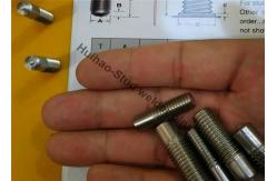 China Stainless Steel Partial Thread ARC Welding Studs With A Pitch Diameter Weld Base supplier