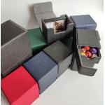MTG Yugioh Leather deck card box Card Cardboard High End PU Leather for sale
