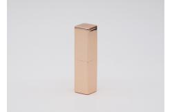 China Square Gold Aluminum Magnet Lip Balm Containers Bulk supplier