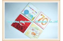 China Personalized Delicate Festival Custom Sound Greeting Cards with sound chips supplier