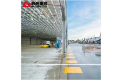 China Prefabricated Steel Structure Warehouse with Sliding Windows supplier