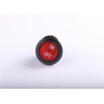 Environmental Waterproof Round Momentary Rocker Switch On Off For Lighting Fixture for sale