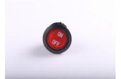 China Environmental Waterproof Round Momentary Rocker Switch On Off For Lighting Fixture supplier