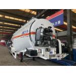 High-strength Cement Bulk Powder Trailer Maximum Load Capacity 3 Axle Cement Trailer for sale