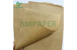 China Recyclable 65 - 150 GSM Brown Extensible Carrie Bag Paper Roll supplier