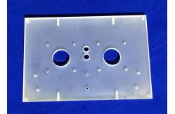 China Customization Clear Precision CNC Glass Milling supplier
