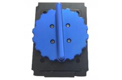 China Aluminum BGA Test Socket Housing KR-5578-SP  Turning Drilling Services CNC Machining supplier