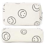 Corduroy Makeup Pouch Travel Toiletry Bag Organizer Cute Makeup Brushes Storage Bag for sale