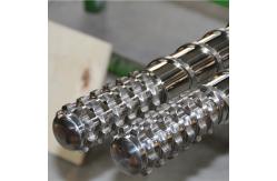 China Single Screw Extruder Barrel For Granulation Machine Bimetallic supplier