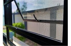 China Micro Mosquito Window Fly Screen Ajustable For Aluminium Wooden And Steel Frame supplier