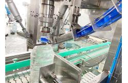 China 4L Industrial Liquid Filler Rinsing Filling Capping Machine PLC Control supplier