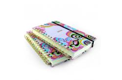 China 7.8x11.5cm 430g Recycled Paper Notebook Eco Soft Cover C1S Diary Souvenir supplier
