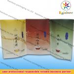 Bottom Gusset Tea Bags Packaging Printed With Logo For Loose Leaf Tea for sale