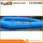 Circle / Square Large Adult Inflatable Swimming Pool Commercial Inflatable Water Pool for sale