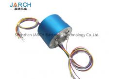 China Electrical Connector Hollow Slip Ring Rotary Joint With Aluminium Alloy Housing supplier