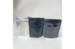 China Heat Seal Foil See Through Bag Hologram Stand Up Zipper Bag supplier