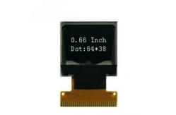 China Mini Monochrome Passive Matrix 0.66'' OLED Display 64X48 Dots Module supplier