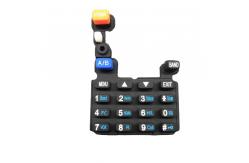 China Durable Aging resistance Silicone Button P+R Keypad For Cellphone supplier