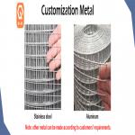 Stainless Steel Galvanized Welded Wire Mesh For Bird / Rabbit / Animal Cage for sale