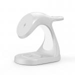 Magnetic Suction Night Light Wireless Charger 15W For Apple Products Black And White for sale
