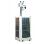 Portable Solar Powered Camera CCTV Tower For Parking Lot Monitoring for sale