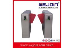 China Wing 600mm SST 304 Full automatic Flap Turnstile Barrier Gate supplier