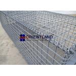 Rock Wall Welded Mesh Gabions , Wire Steel Mesh Wire Baskets Retaining Wall