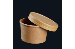 China Personalised Printed Custom Disposable Rice Salad Ice Cream Food Container Paper Soup Bowl supplier